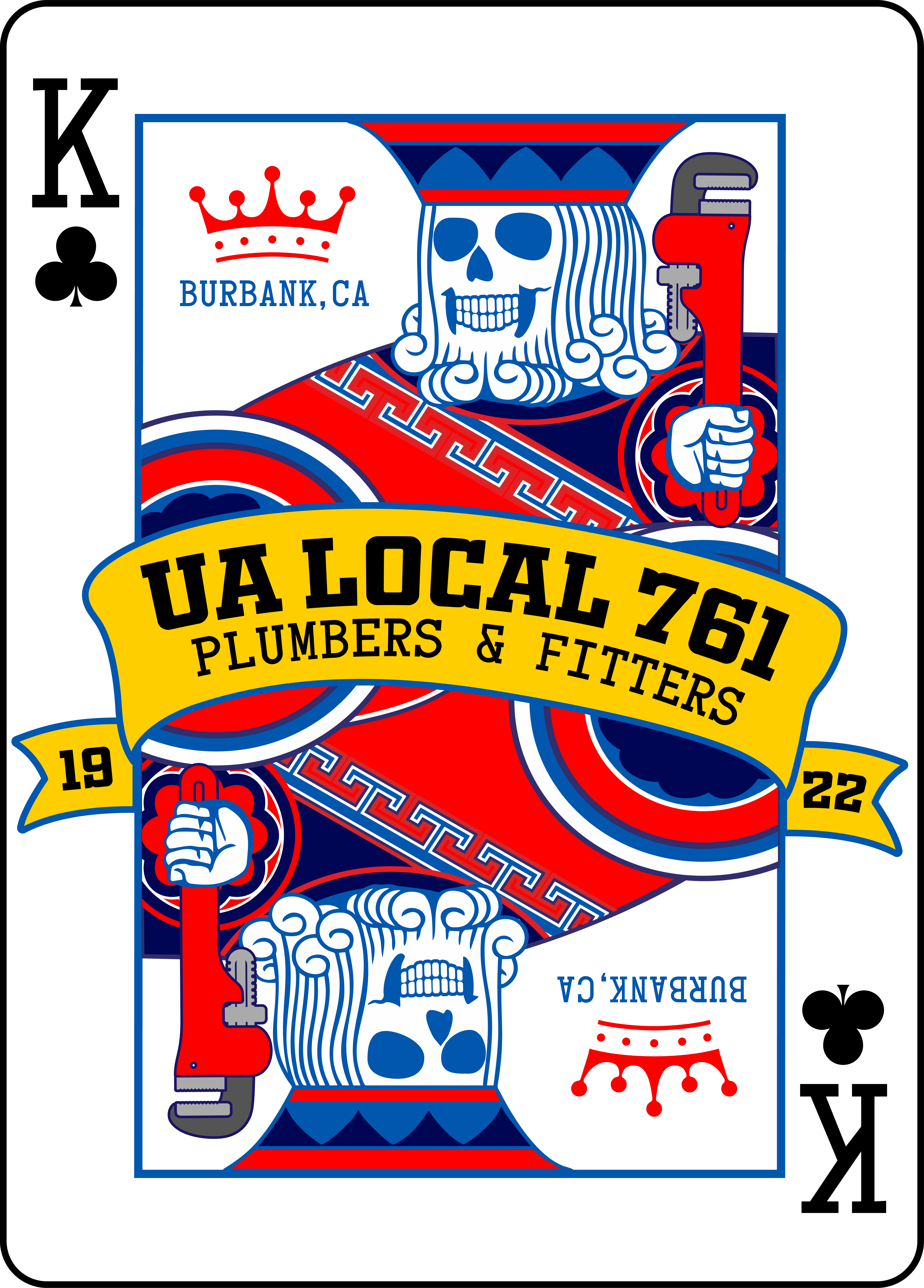 UA Local 761 Card Logo 3